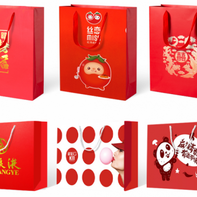 大紅(hóng)色(sè)手提(tí)袋